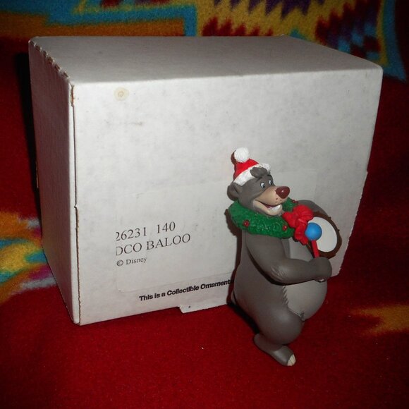 Grolier Collectible Disney Christmas Magic Ornament -‎  The Jungle Book - Baloo - Picture 3 of 6